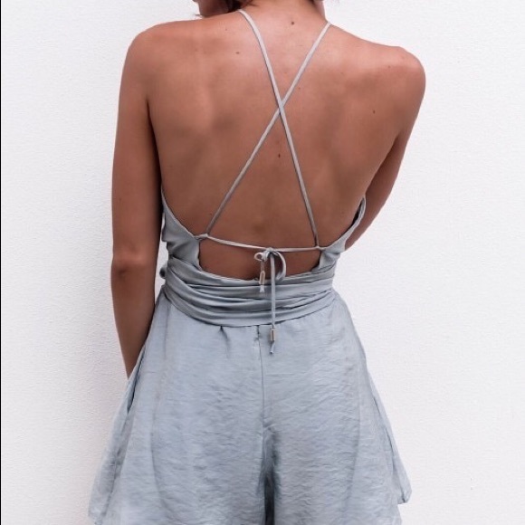 Boho Halter Playsuit - Picture 3 of 8